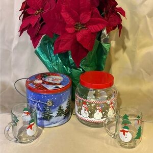 Festive Snowman Holiday Decor Set